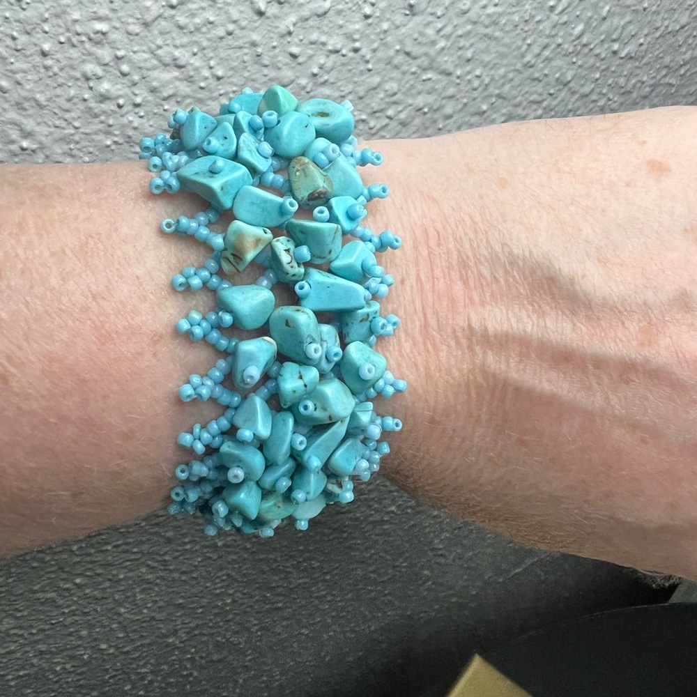 Turquoise Beaded Bracelet
